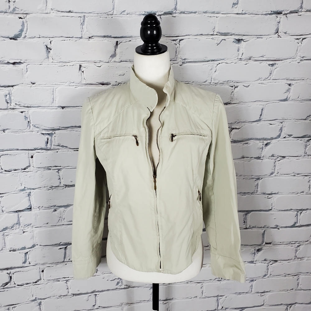 Isabel Marant Tan Zip Jacket - Picture 2 of 8